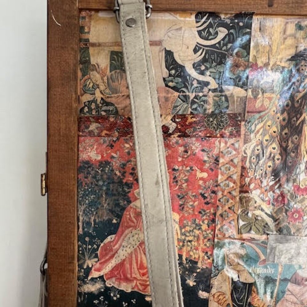 Cut n' Paste X Free People Distressed Fringe Saddle Bag - Picture 9 of 16